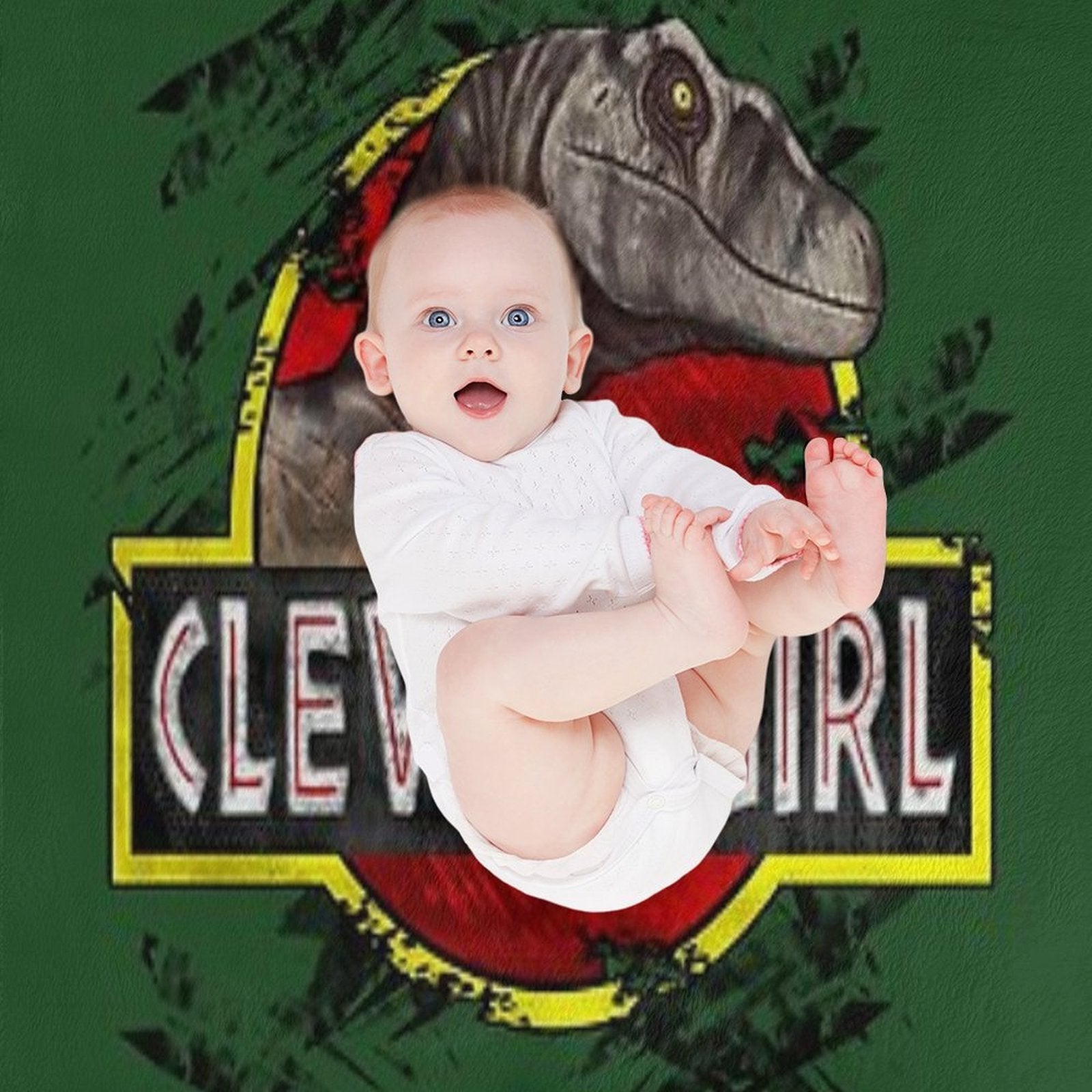Clever Girl All-season Throw Blanket