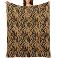 Tiger Skin Gift-ready Throw Blanket