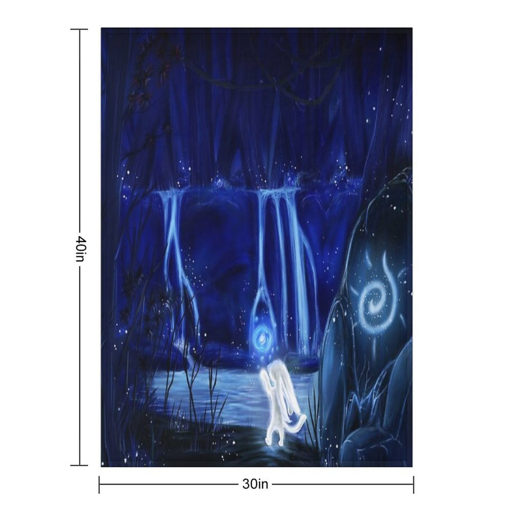 Ori And The Will of The Wisps Premium Throw Blanket