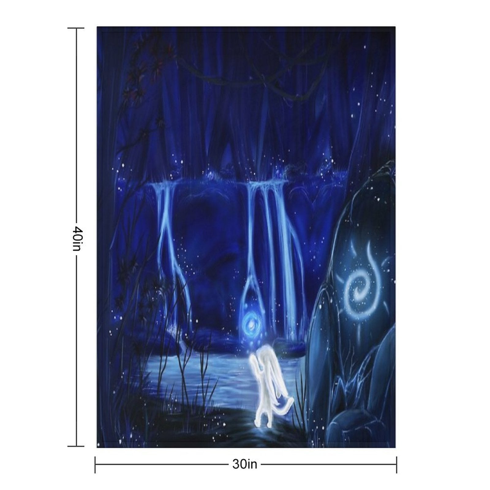 Ori And The Will of The Wisps Premium Throw Blanket