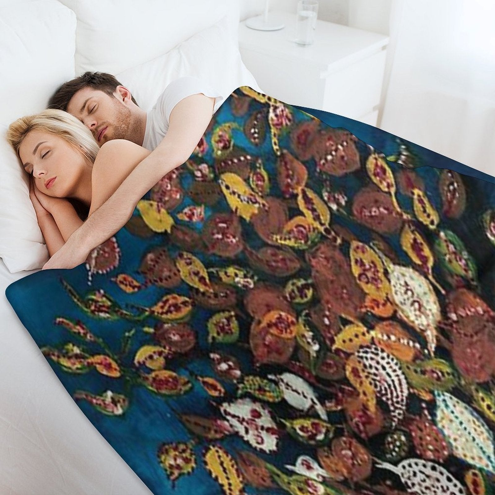 Le Bouquet De Feuilles - Seraphine Louis - Favourite Artists Collection Quick-dry Throw Blanket