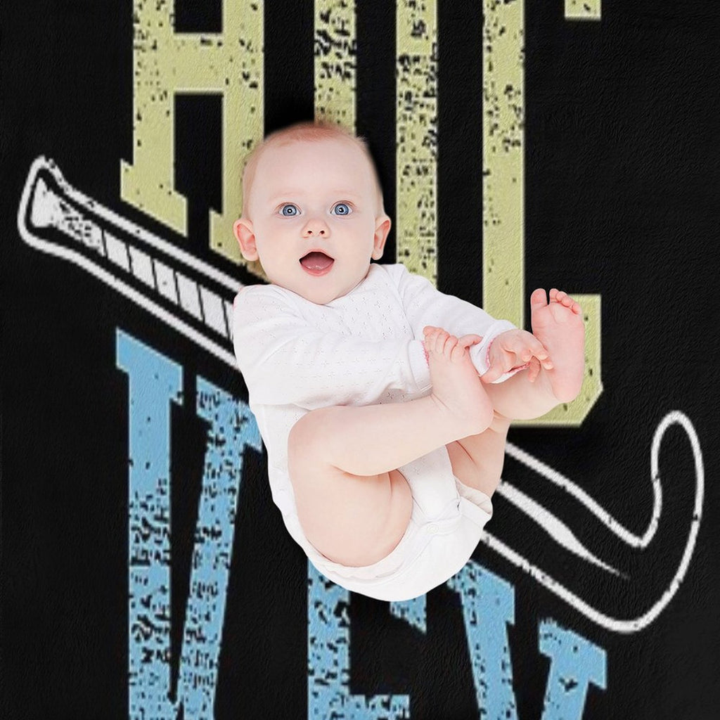 Girls Love Field Hockey Product, Field Hockey Girl Anti-pilling Throw Blanket