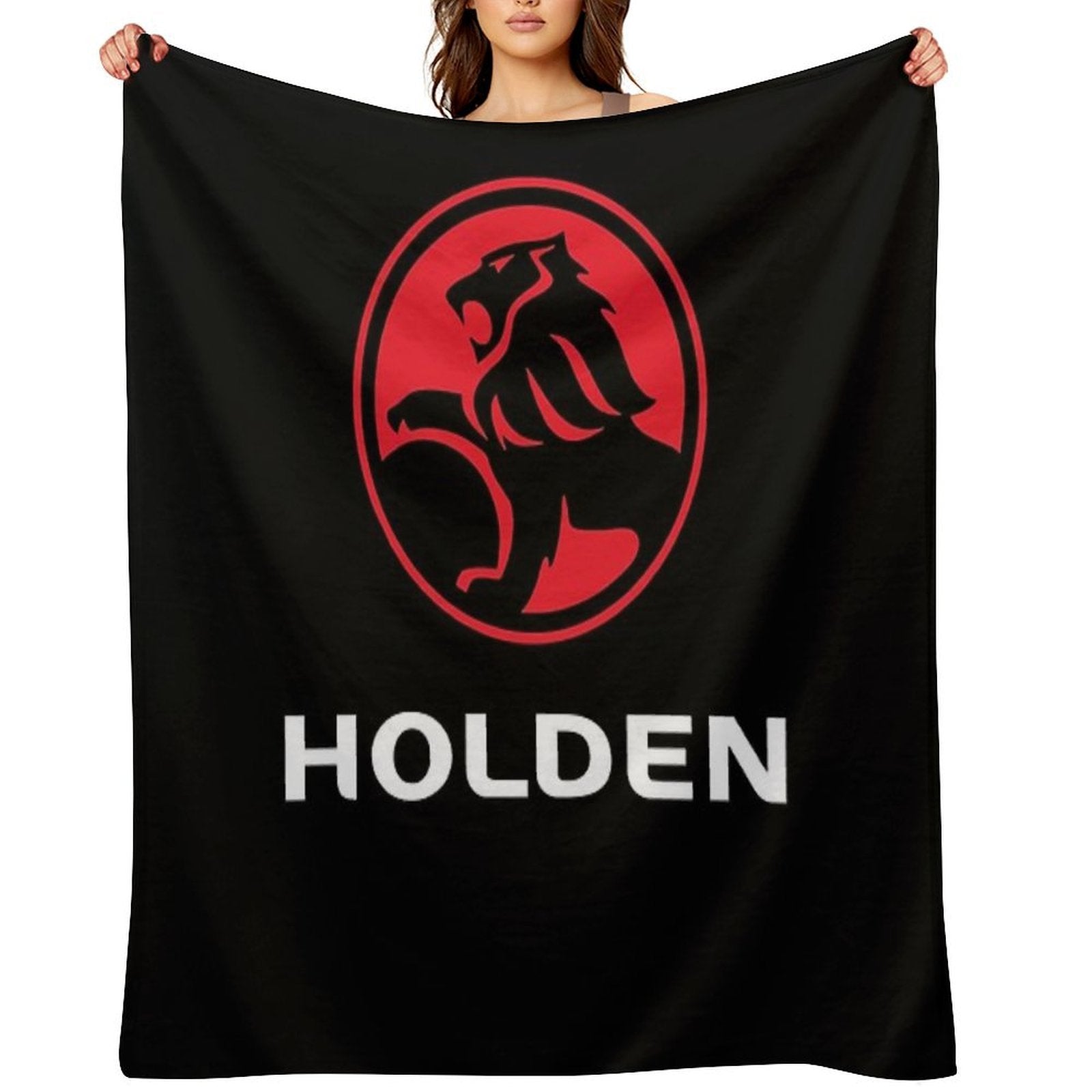 BEST SELLER - Holden-logo Merchandise Essential Easy Care Throw Blanket