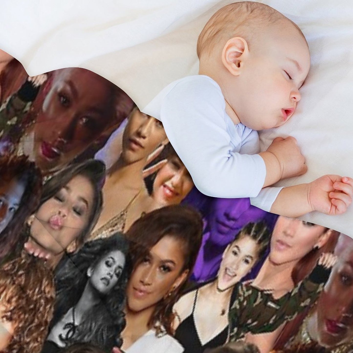 Zendaya Collage Versatility Throw Blanket