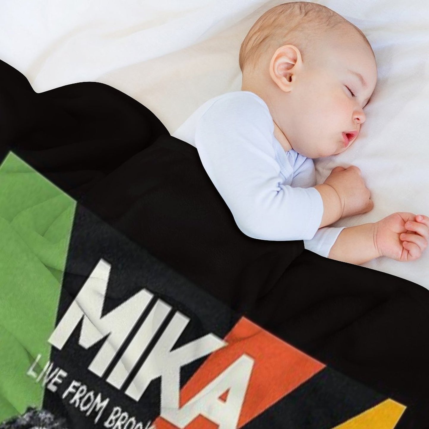 Mika Live from Brooklyn Steel Easy Care Throw Blanket