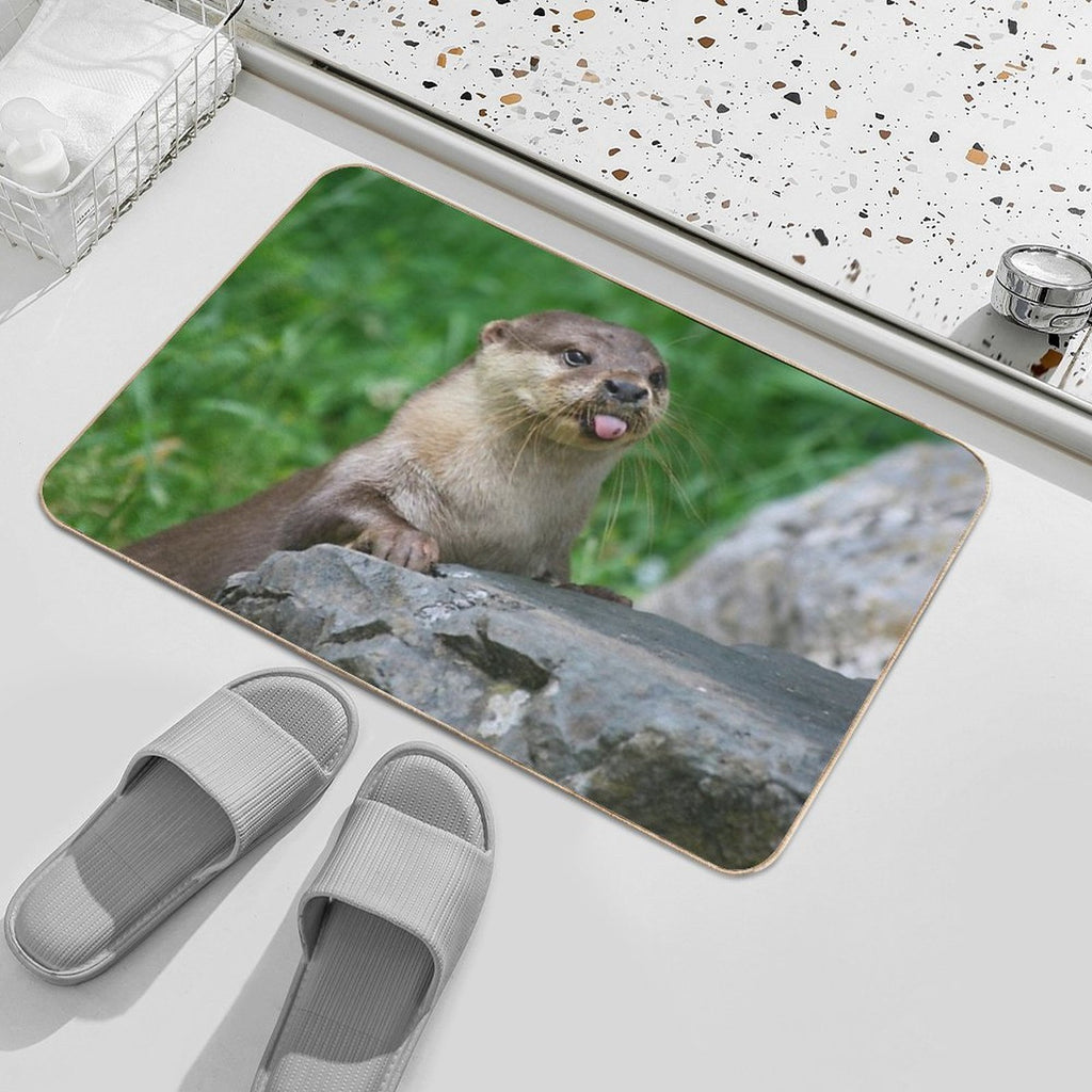 Cheeky Otter  Stain-Proof Bath Mat