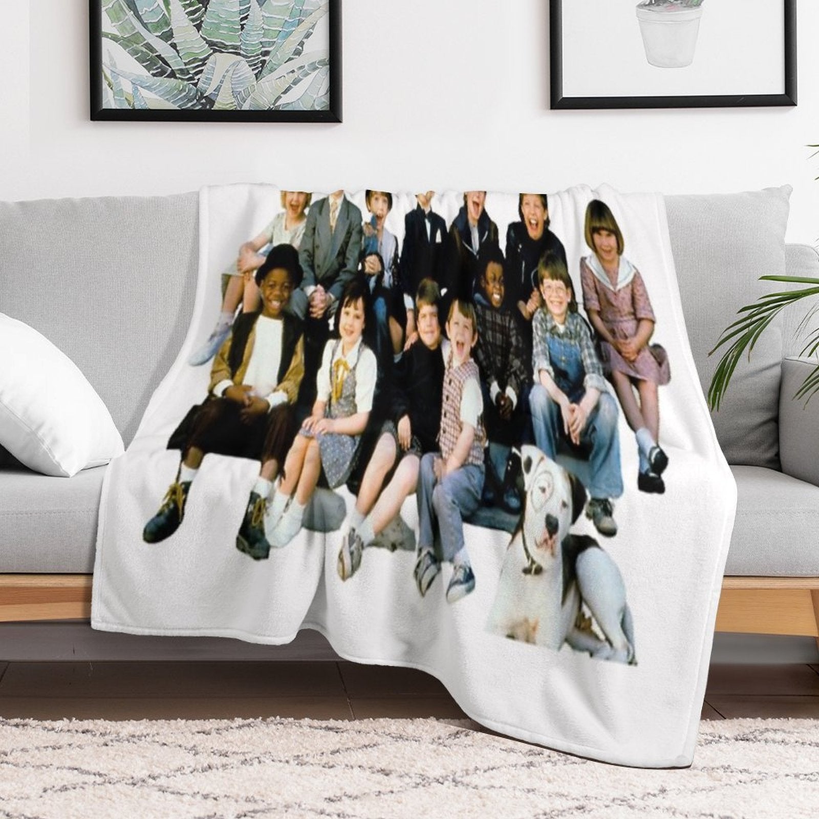 Pete The Pup And The Little Rascals Lightweight Throw Blanket