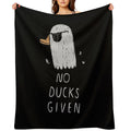 No Ducks Given Wrinkle-free Throw Blanket