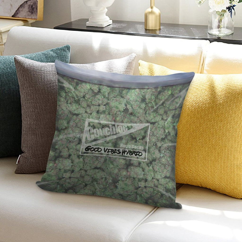 The Big Bag of Weed Pillow Soft Gift Ready Throw Pillow