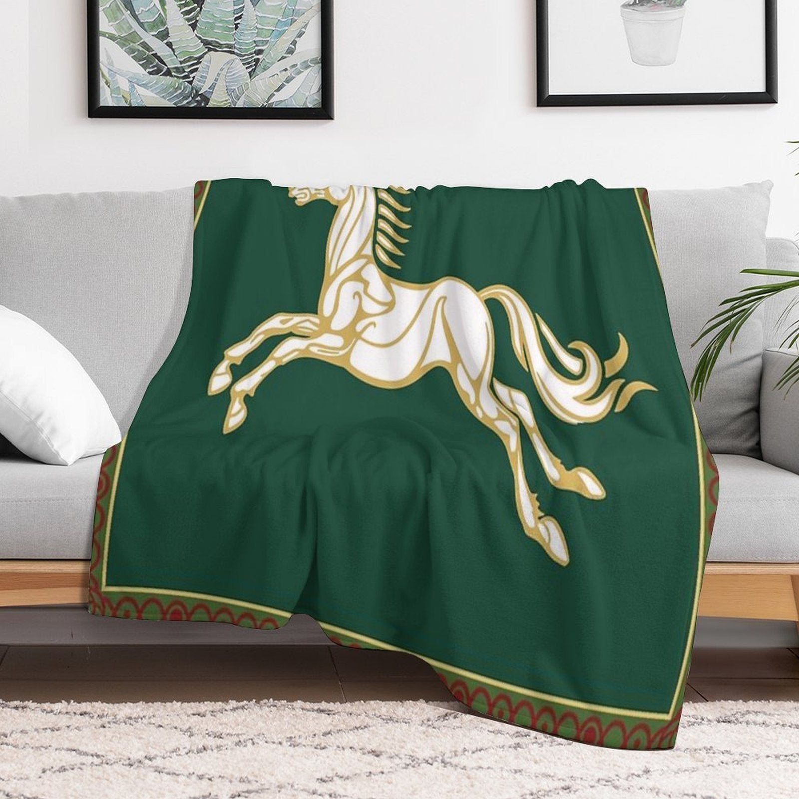 Banner of Rohan Gift-ready Throw Blanket