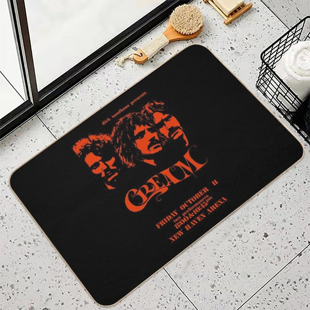 Cream Band  Multi-Purpose Bath Mat