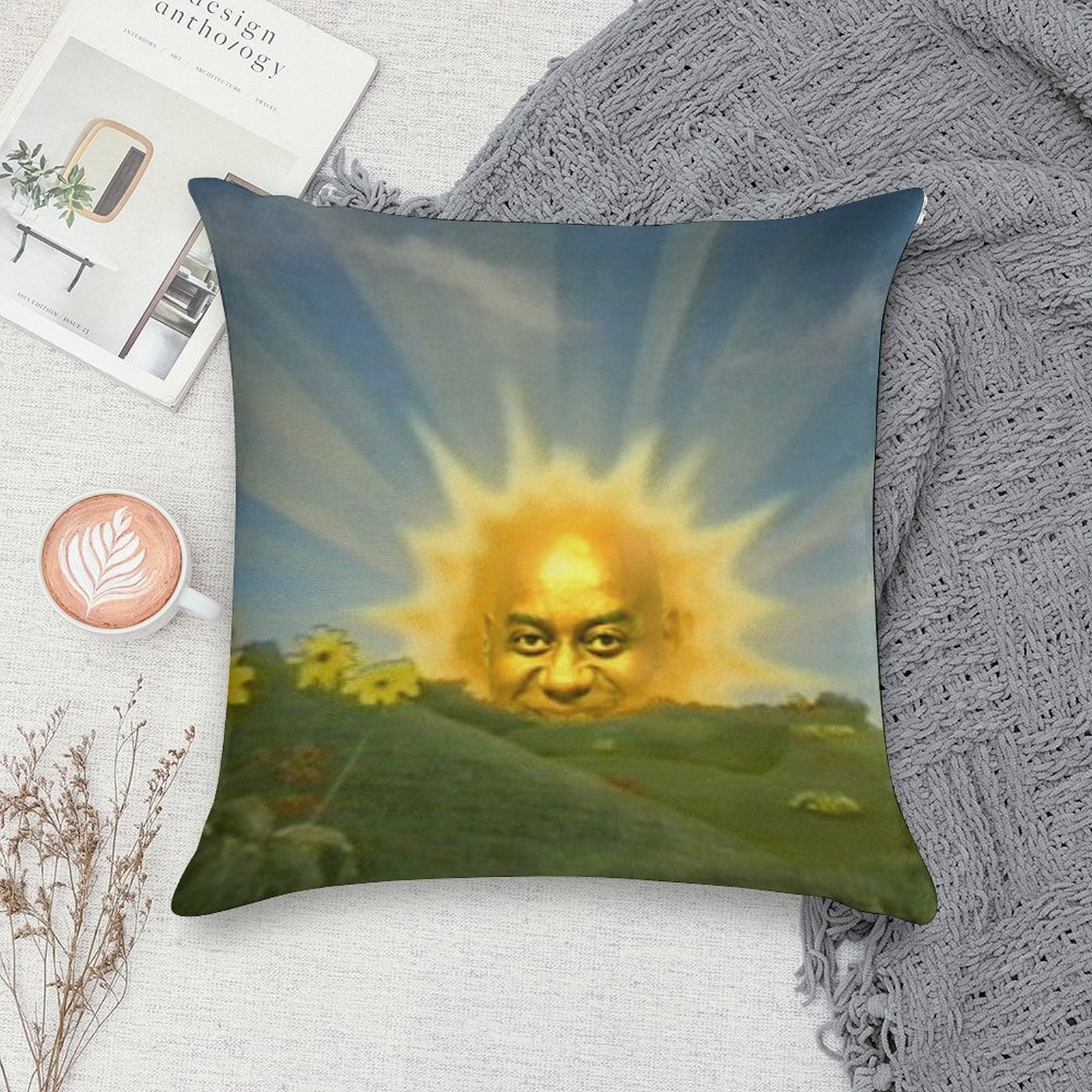 Ainsley Harriott in The Sun Soft Shrink-Resistant Throw Pillow