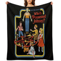 Who's Possessed Johnny Anti-pilling Throw Blanket