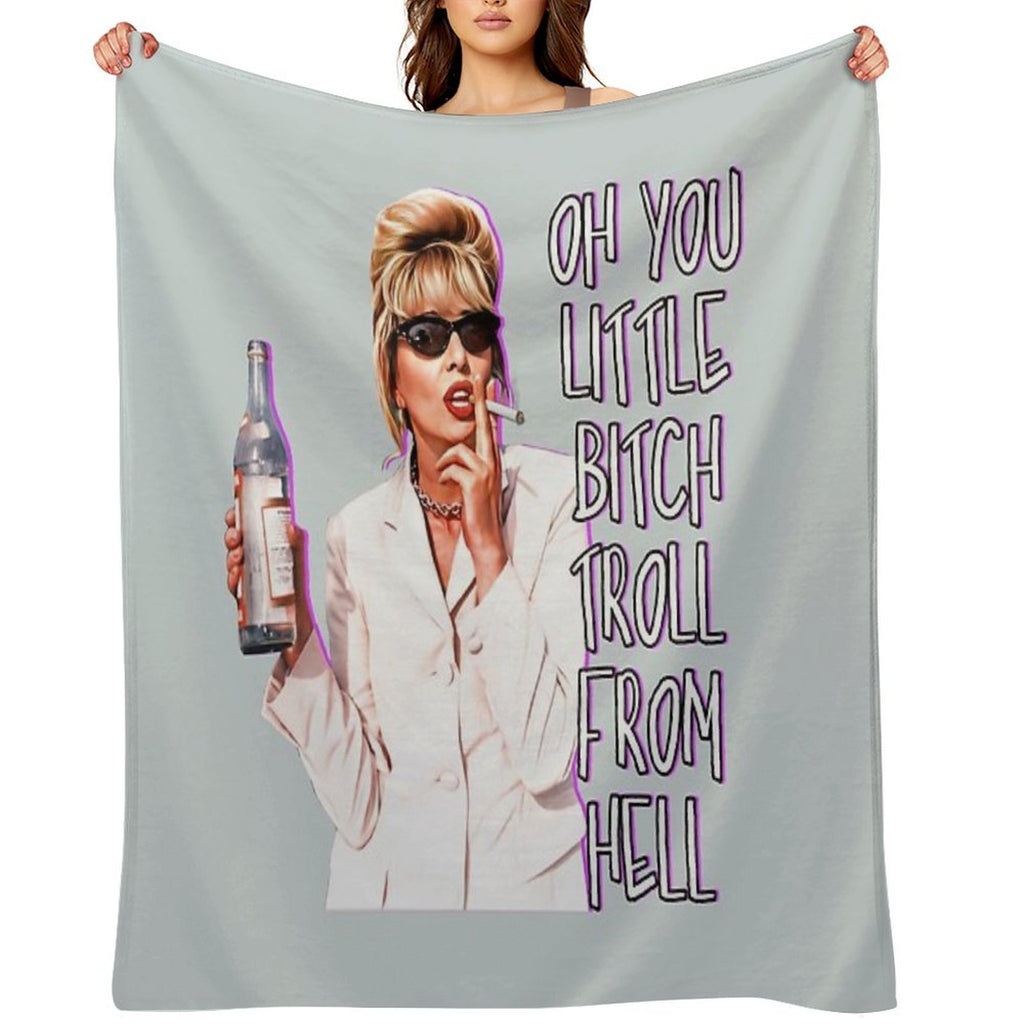 Absolutely Fabulous- Patsy Premium Throw Blanket