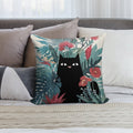 Popoki Soft Washable Throw Pillow