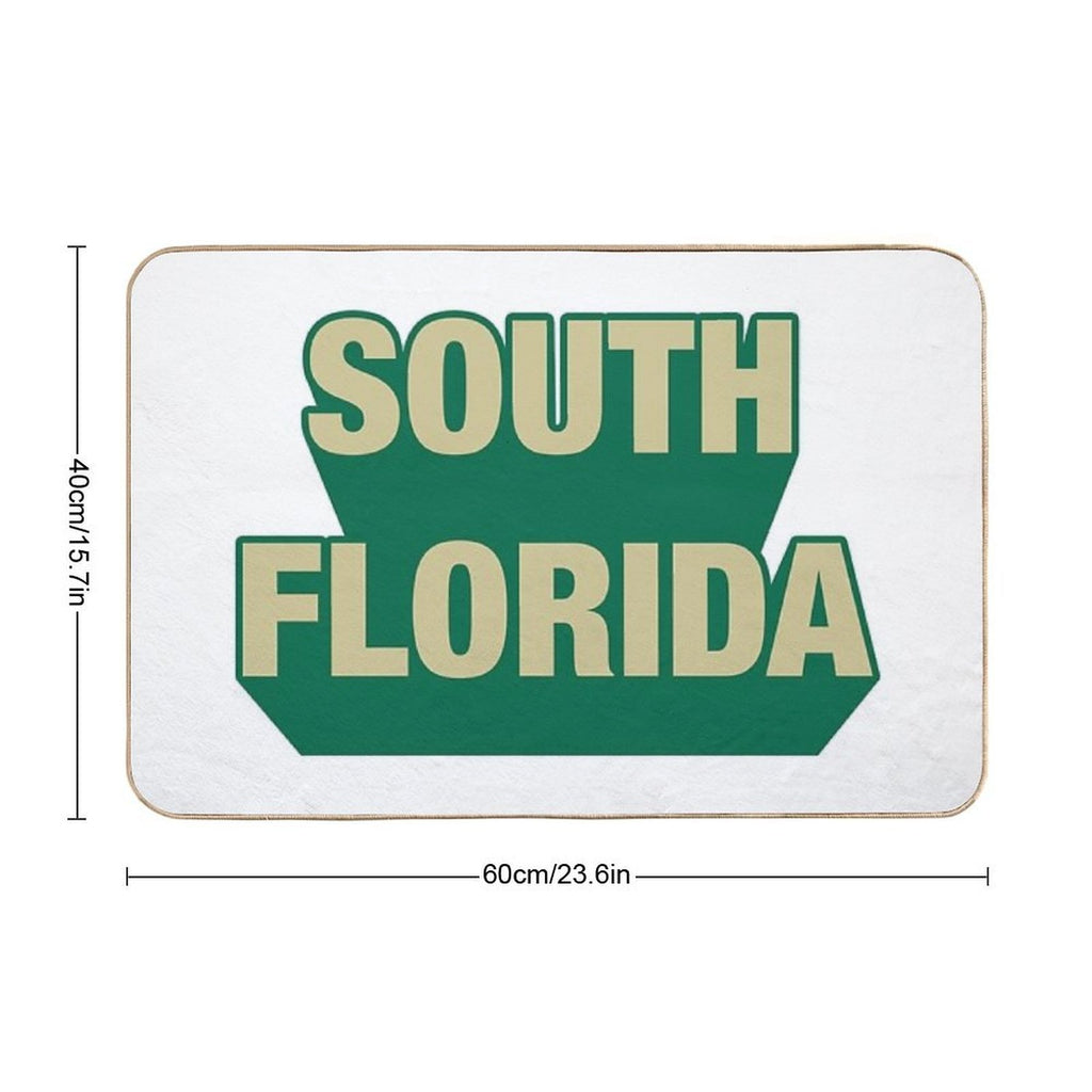 USF University of South Florida  Absorbent Bath Mat