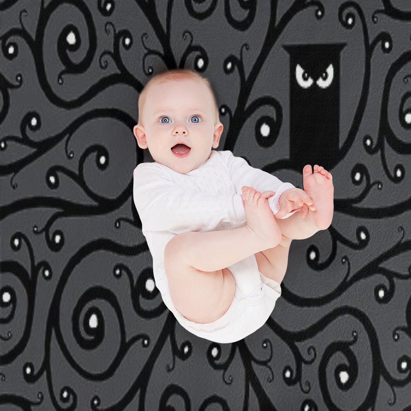The Owl Easy Care Throw Blanket