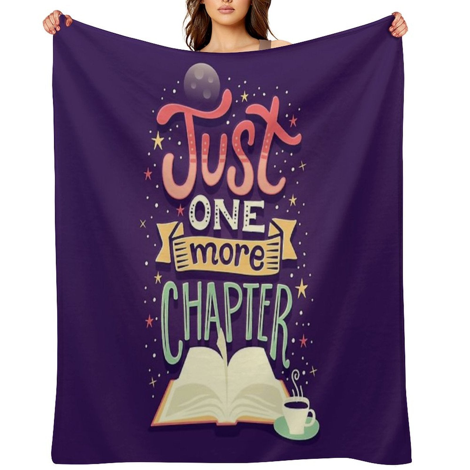 One More Chapter Compact Throw Blanket