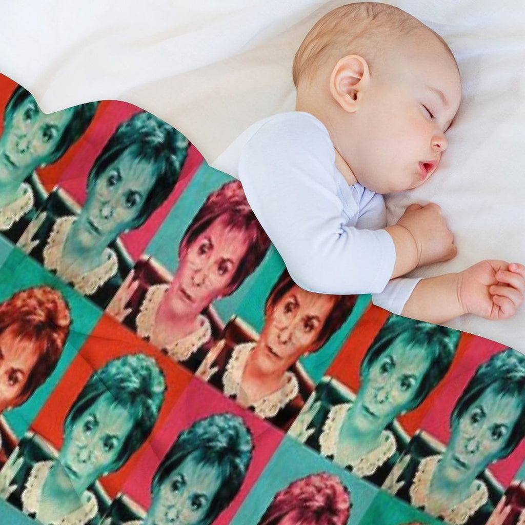 Judge Judy Pop Artwork Comfort Throw Blanket