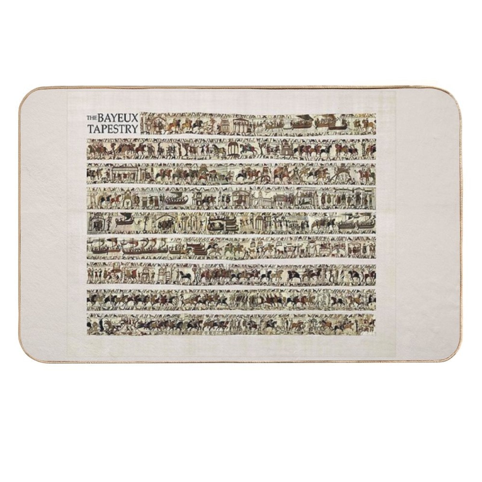The COMPLETE Bayeux Tapestry  Odorless Bath Mat