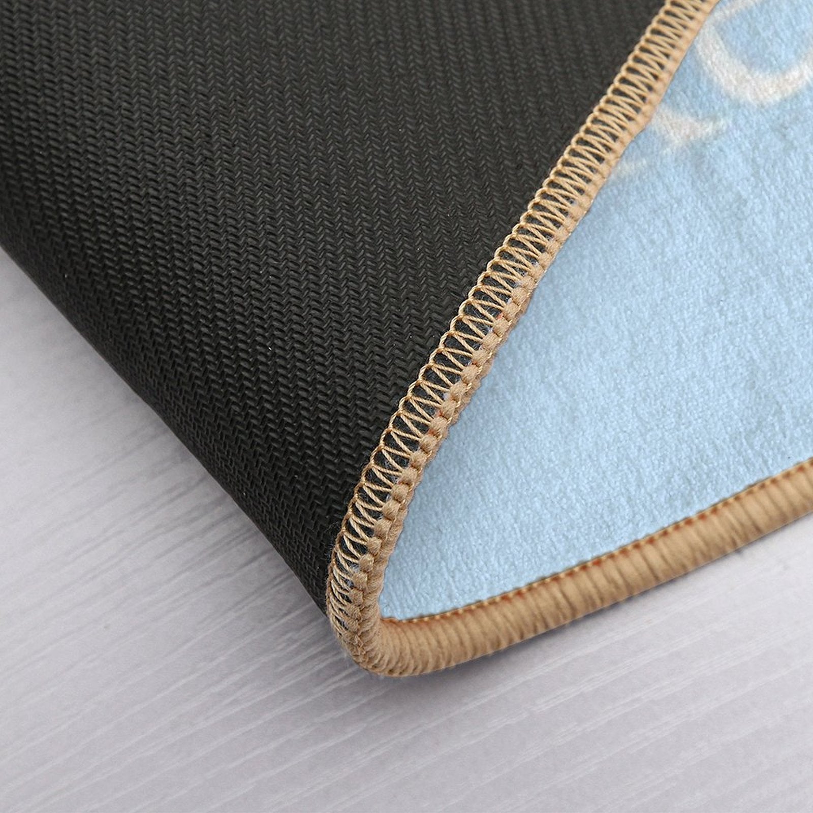 Get Naked - Blue  Anti-Trip Bath Mat