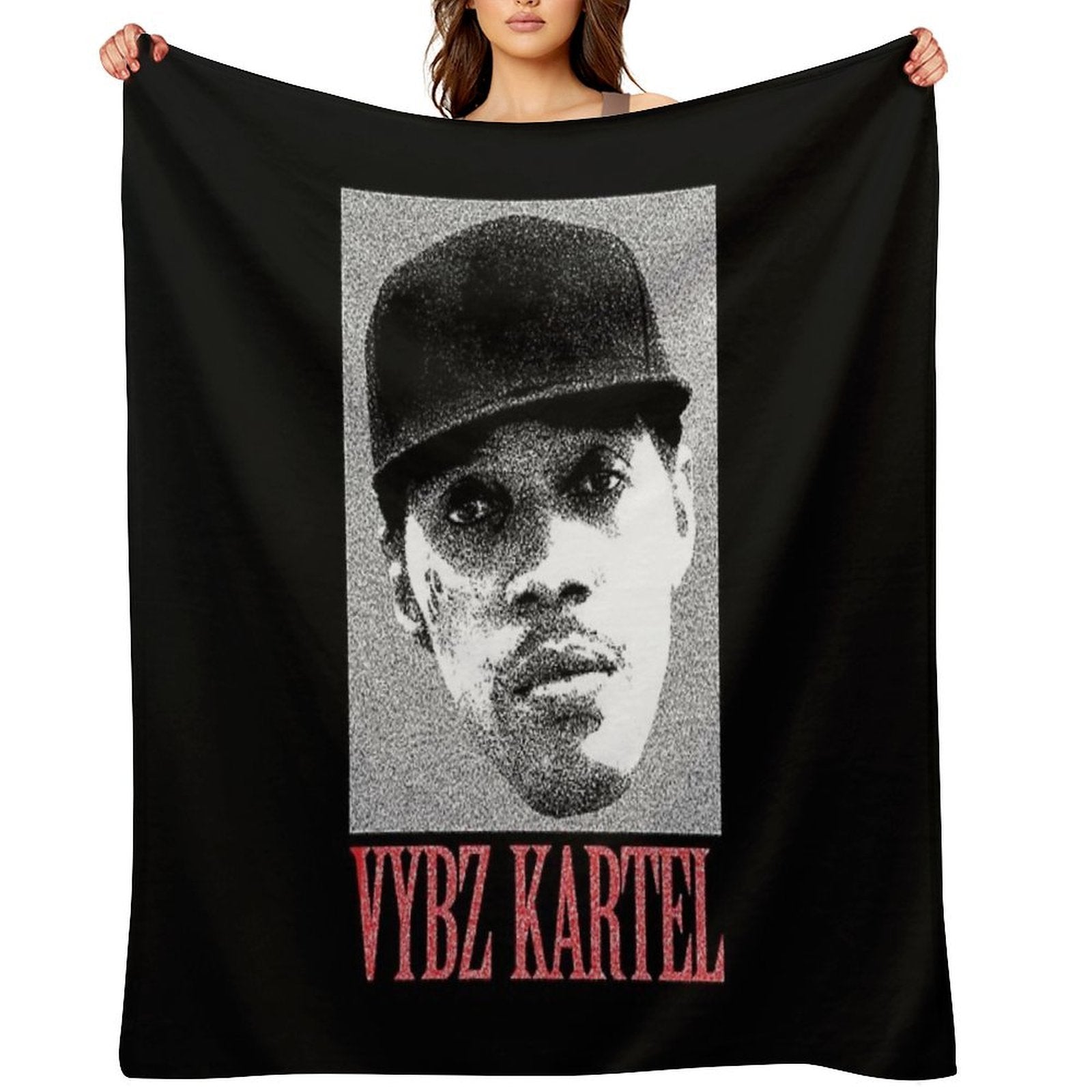 Vybz Kartel Worl Boss Easy Care Throw Blanket