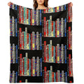 Banned Books Sustainable Throw Blanket