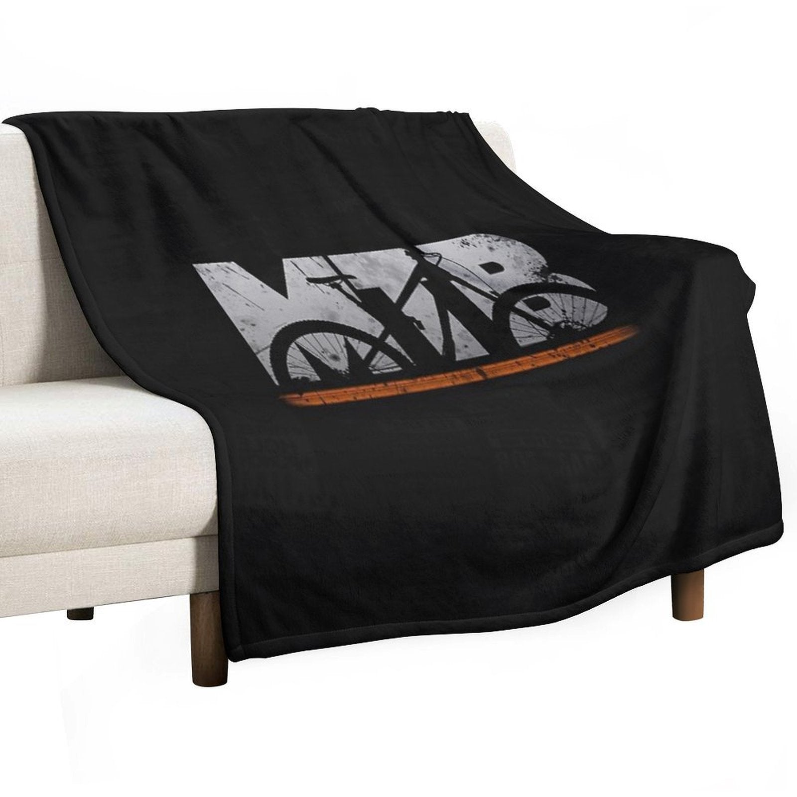 Cool MTB Mountain Bike Mountain Bike Downhill Gift Lightweight Throw Blanket