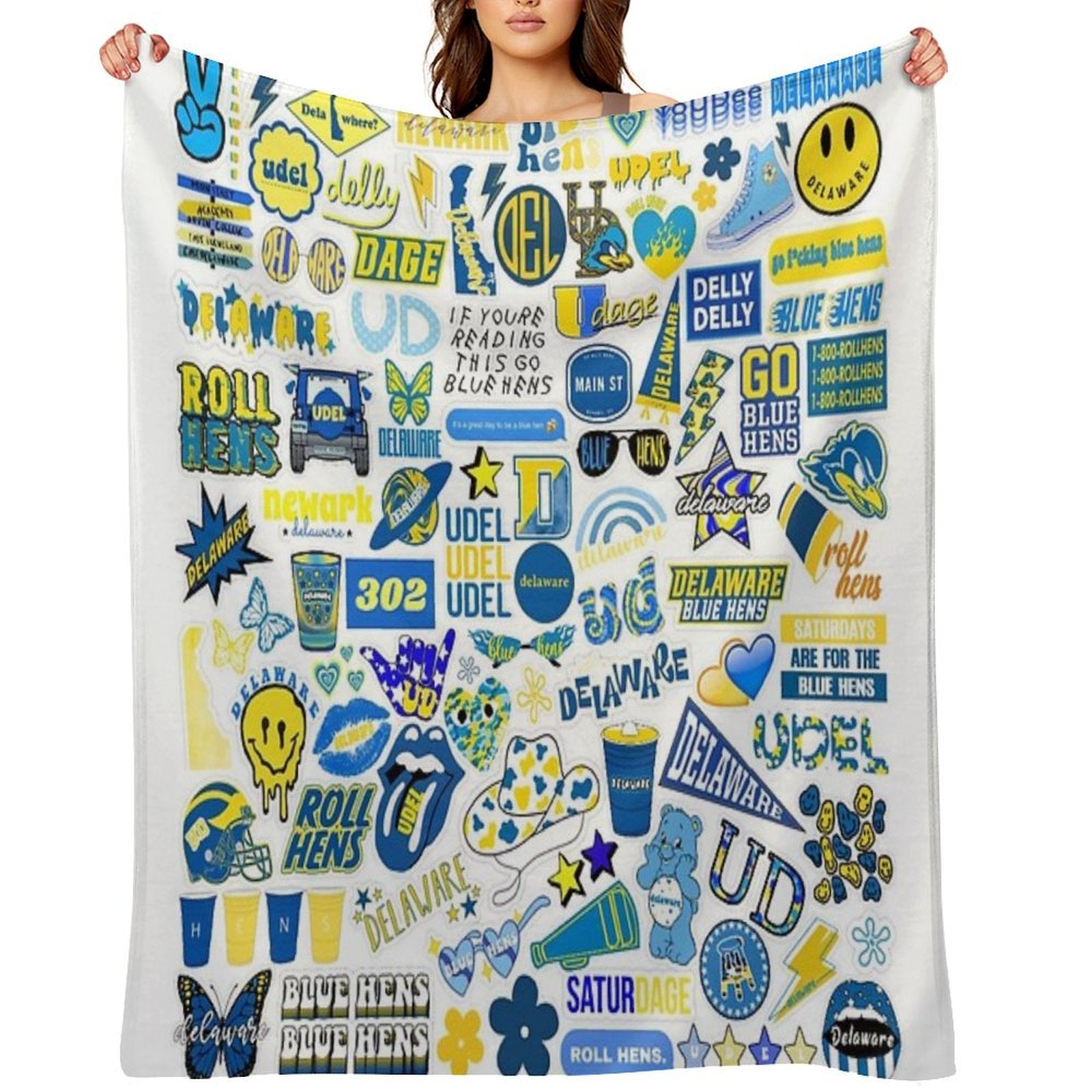 Delaware Durable Throw Blanket
