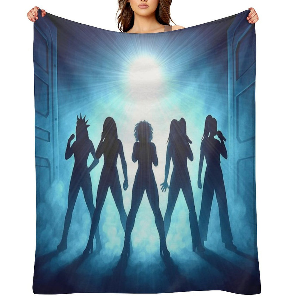 Spice Invaders Anti-pilling Throw Blanket