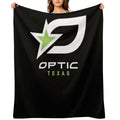 OpTic Texas Merch Shirt Essential Eco-conscious Throw Blanket