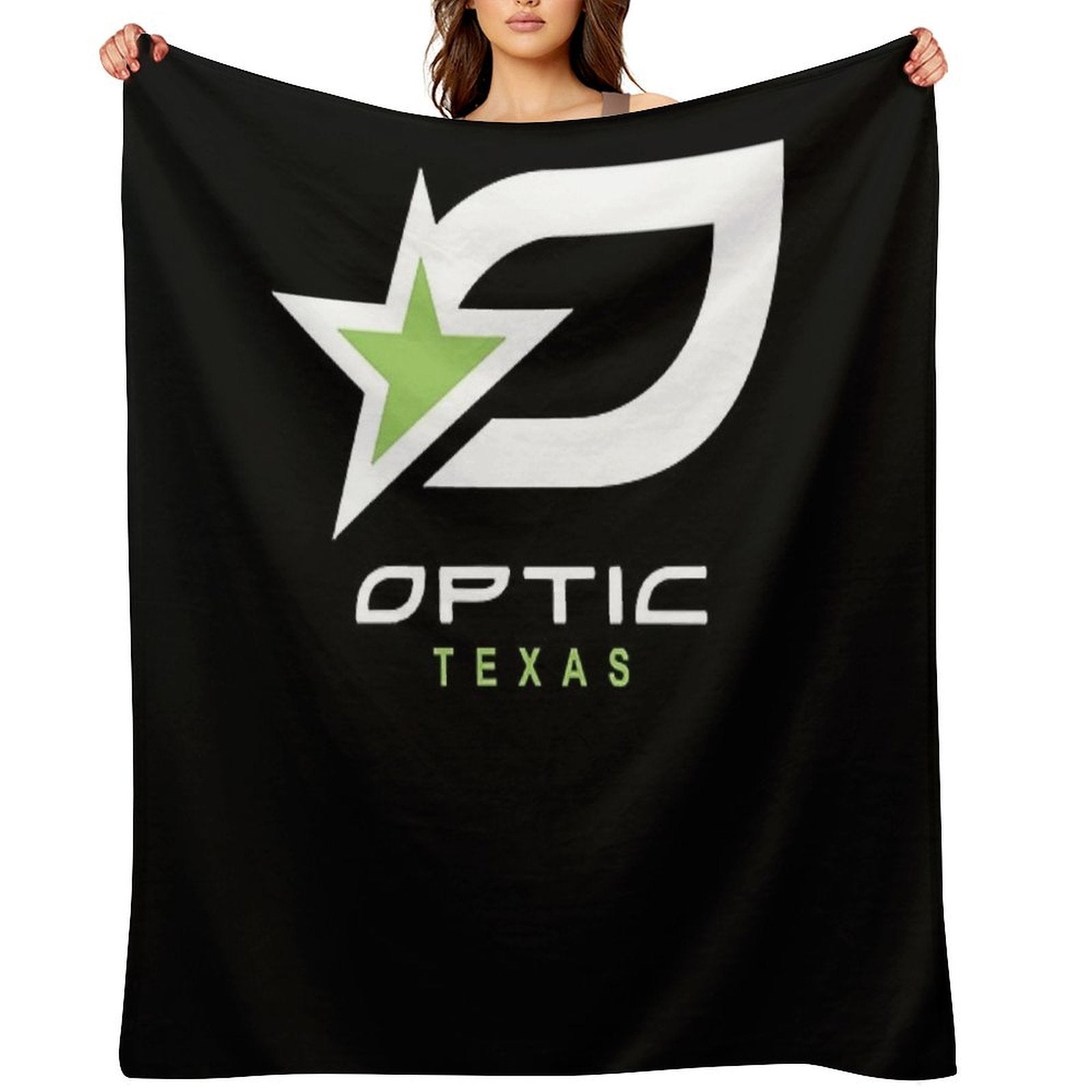 OpTic Texas Merch Shirt Essential Eco-conscious Throw Blanket