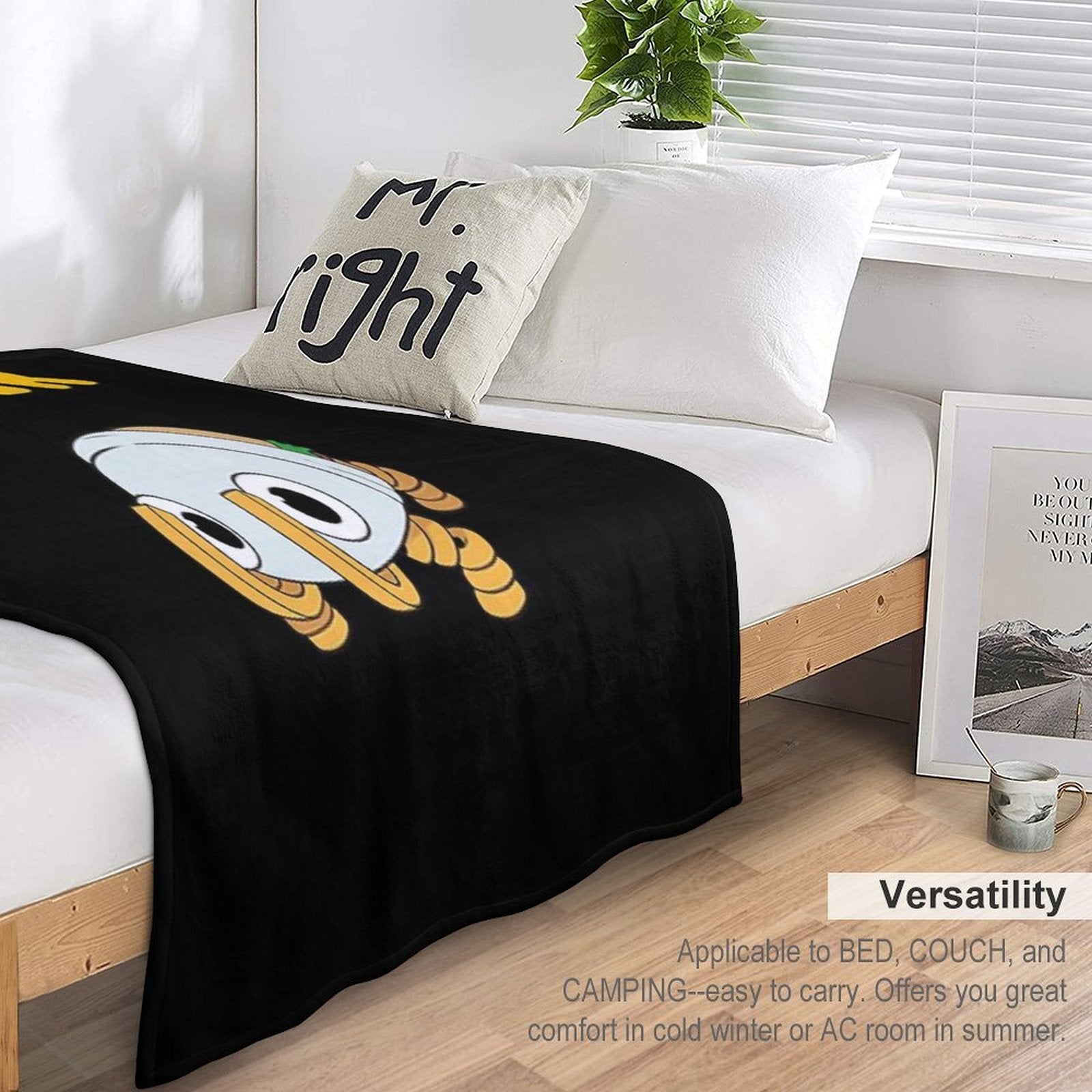 Bugsnax Bunger Eco-conscious Throw Blanket
