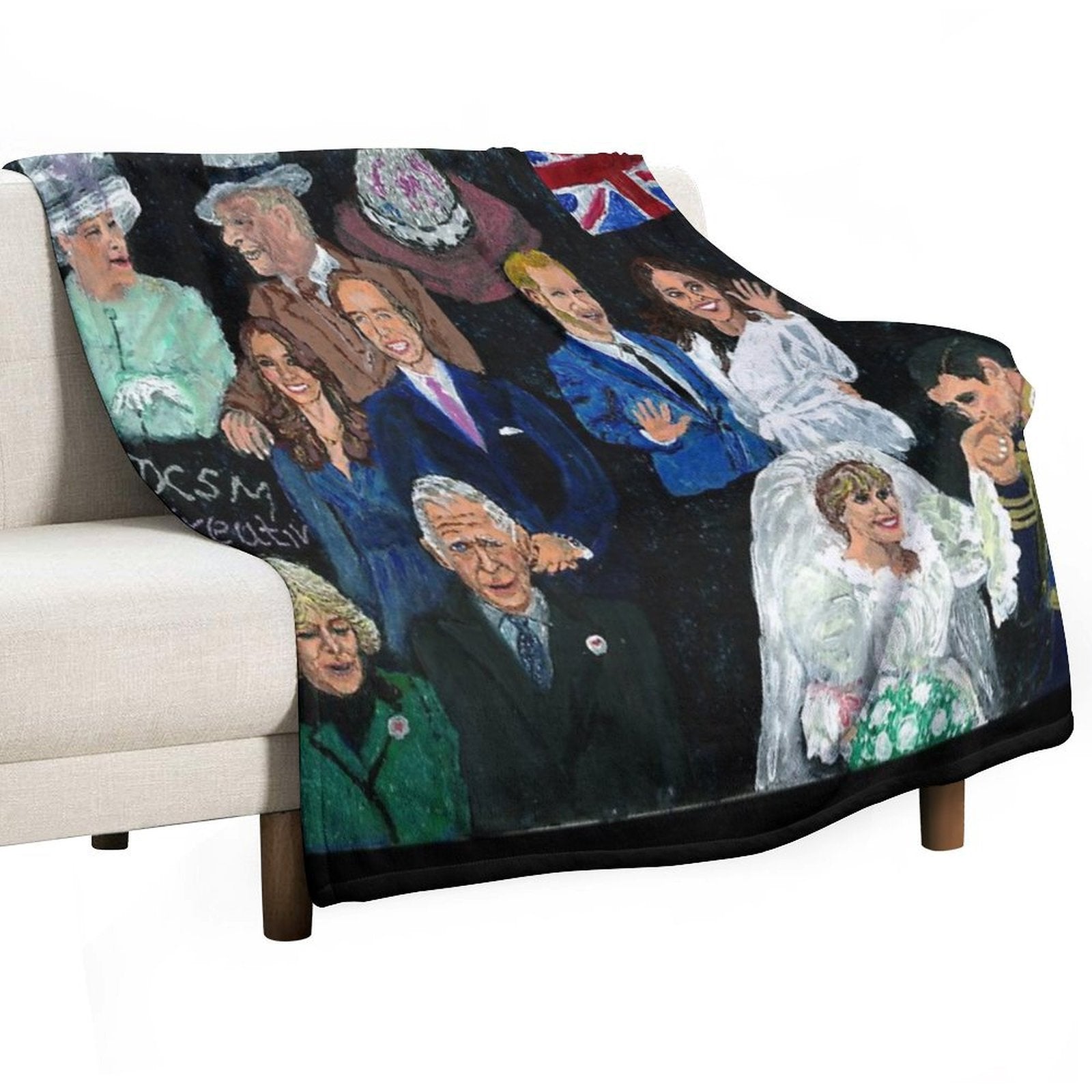 Royal Travel-friendly Throw Blanket