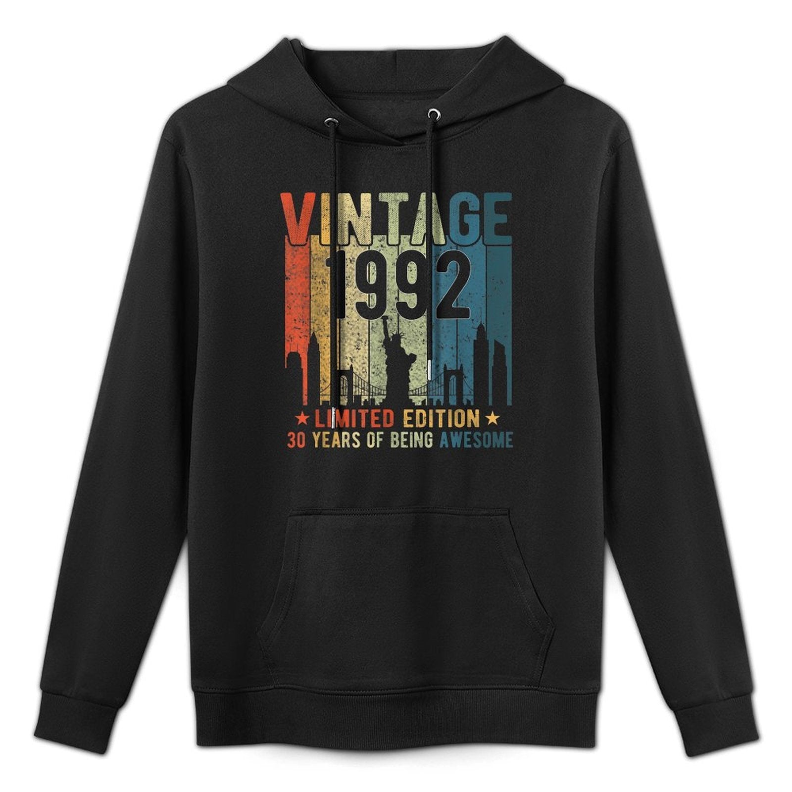 30 Year Old Gifts Vintage 1992 Limited Edition 30th Birthday Adjustable Hood Hoodie