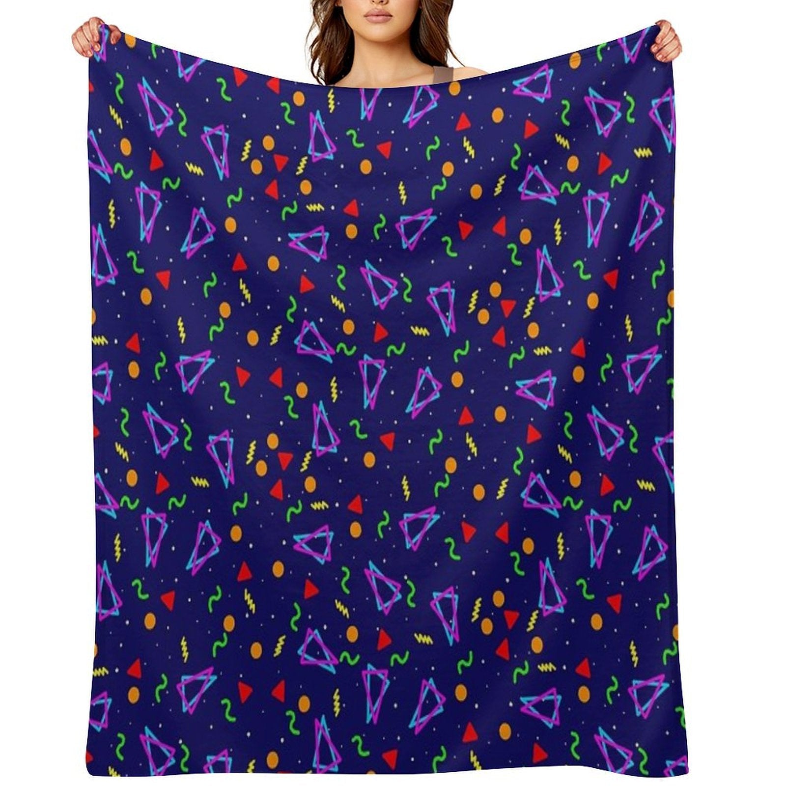 Arcade Carpet Easy Care Throw Blanket