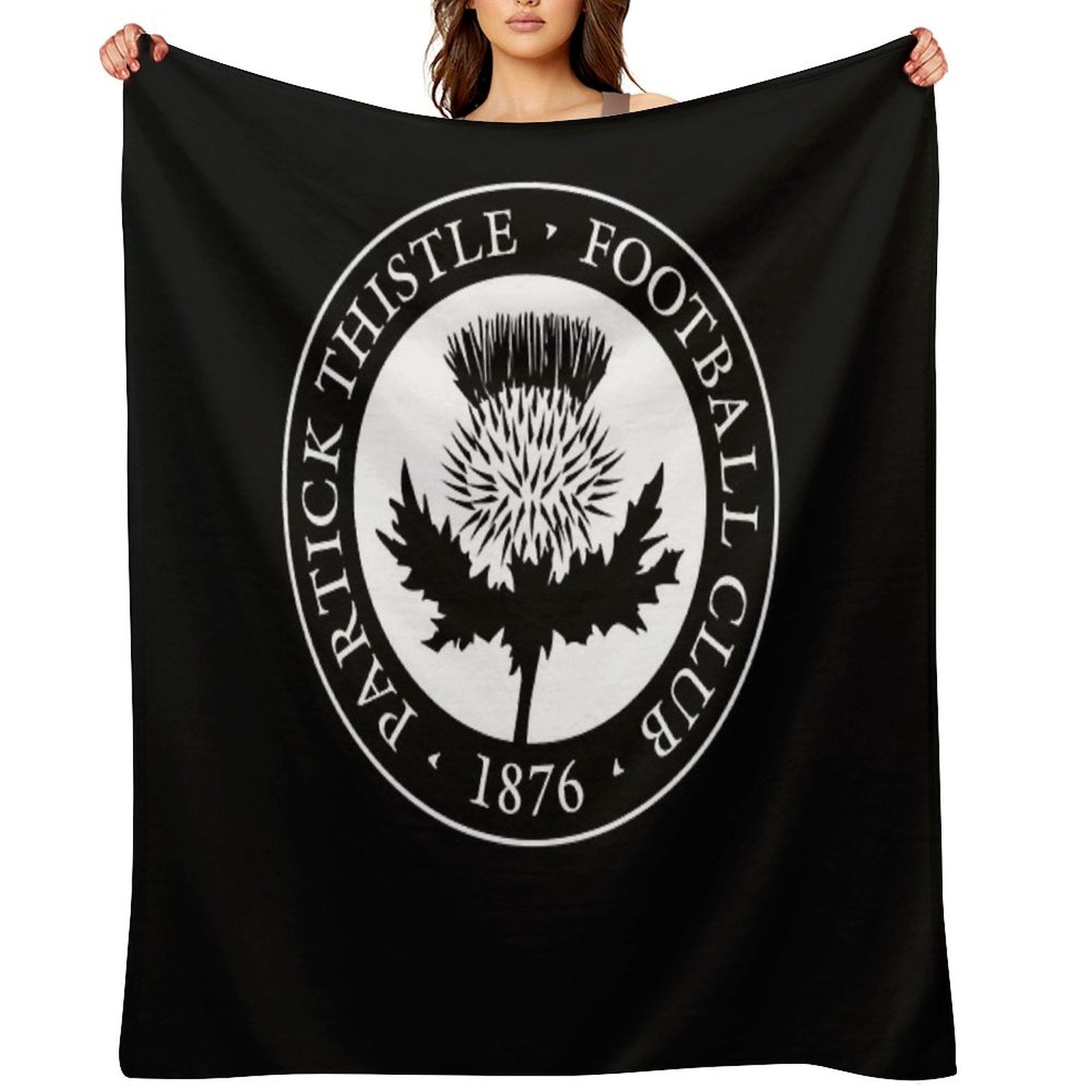 Partick Thistle Scottish Football Sports Fans Classic Shrink-resistant Throw Blanket