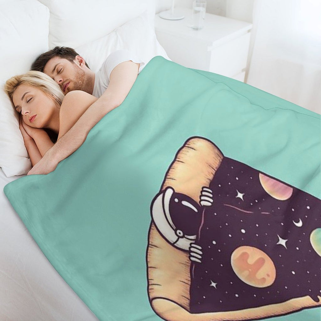 Galactic Deliciousness Eco-conscious Throw Blanket