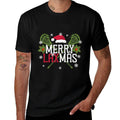 Lacrosse Lax Christmas Merry Lax-Mas  Vintage-inspired T-Shirt