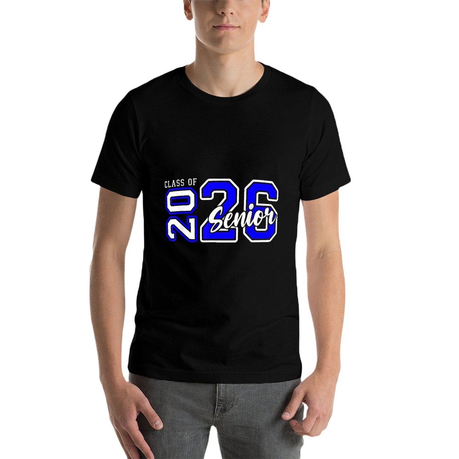 Senior 2026 Graduation My Last First Day Of Class Of 2026  Eco-friendly Material T-Shirt