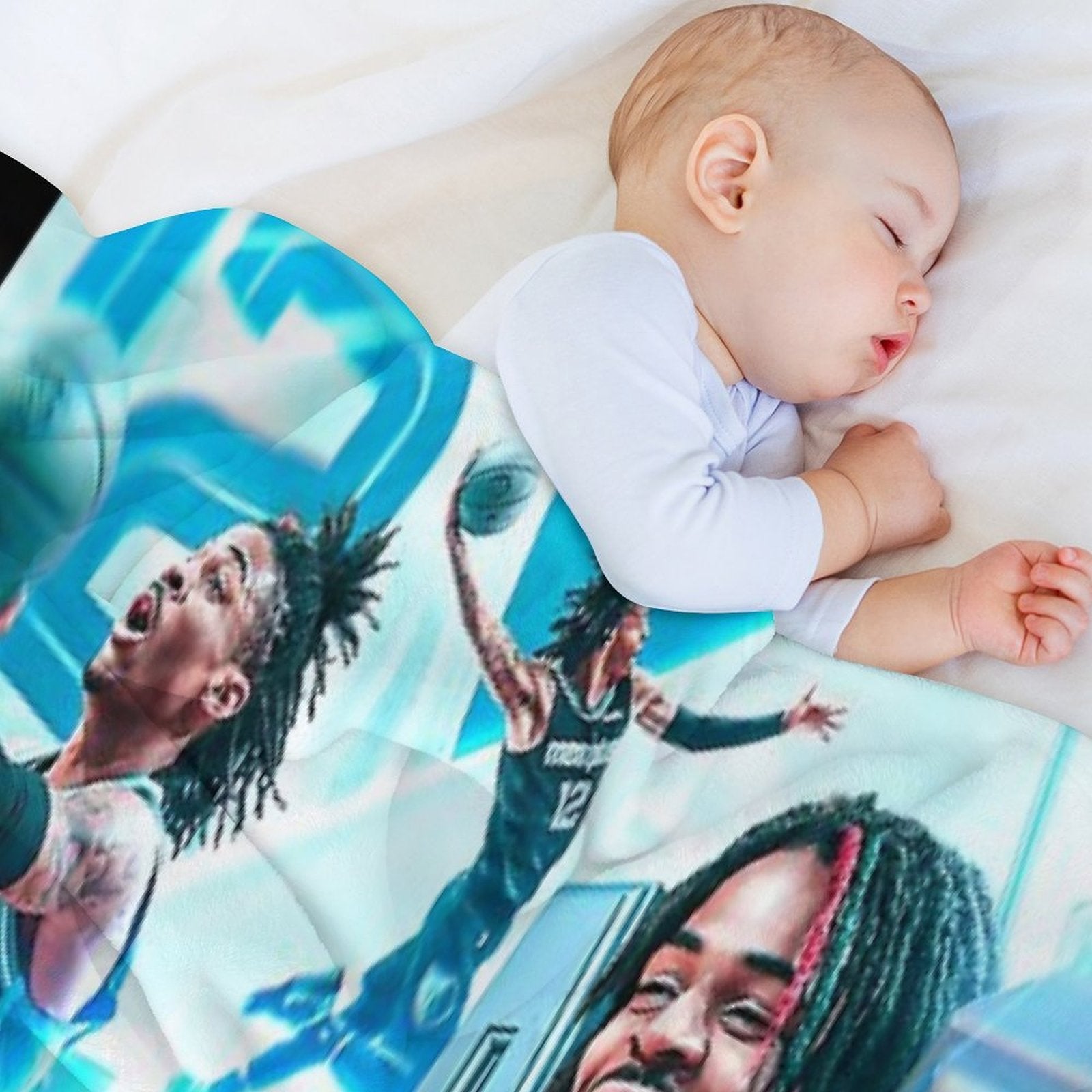 Ja Morant 12 Young Star Quick-dry Throw Blanket