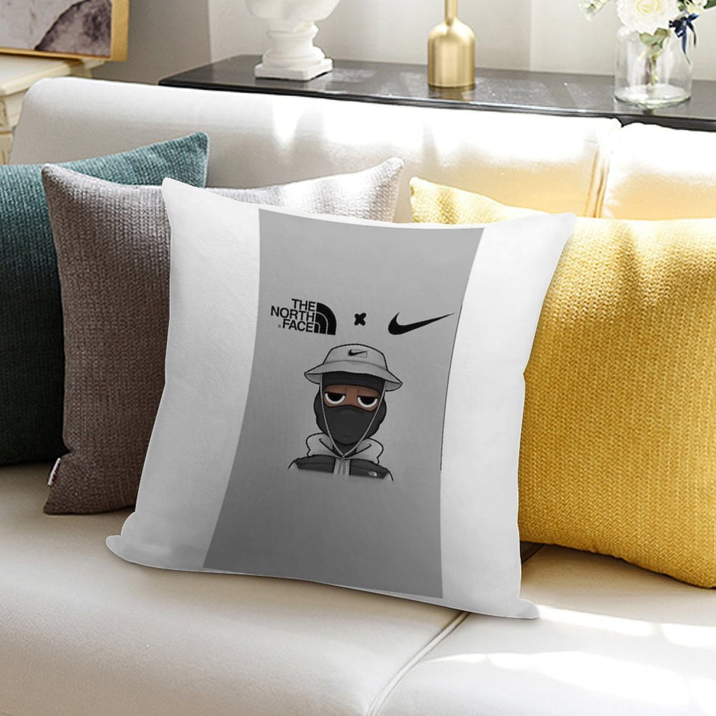 Nike Soft Short Plush Fabric Throw Pillow