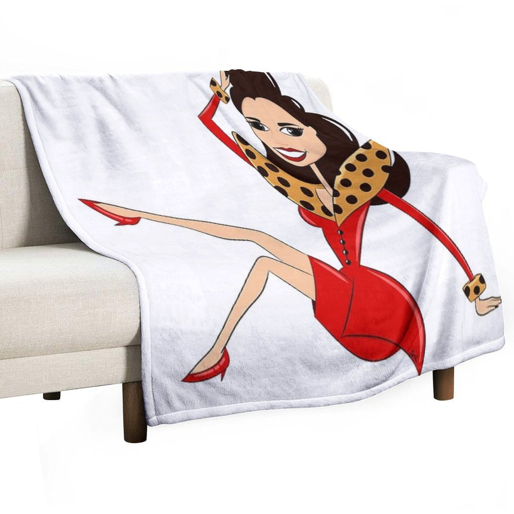 The Nanny Plush Throw Blanket