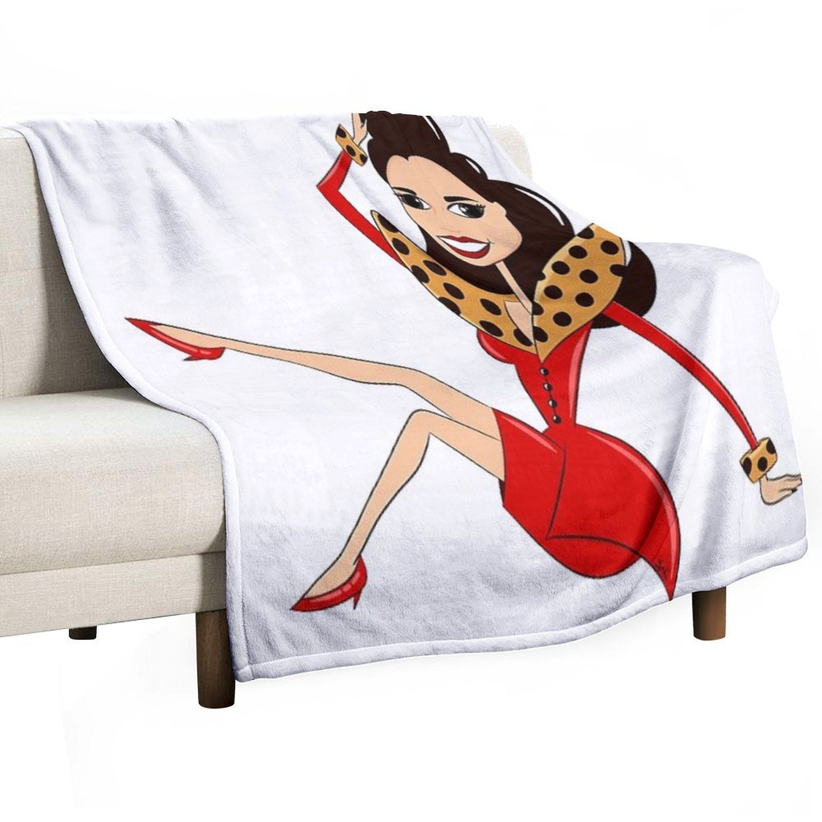 The Nanny Plush Throw Blanket