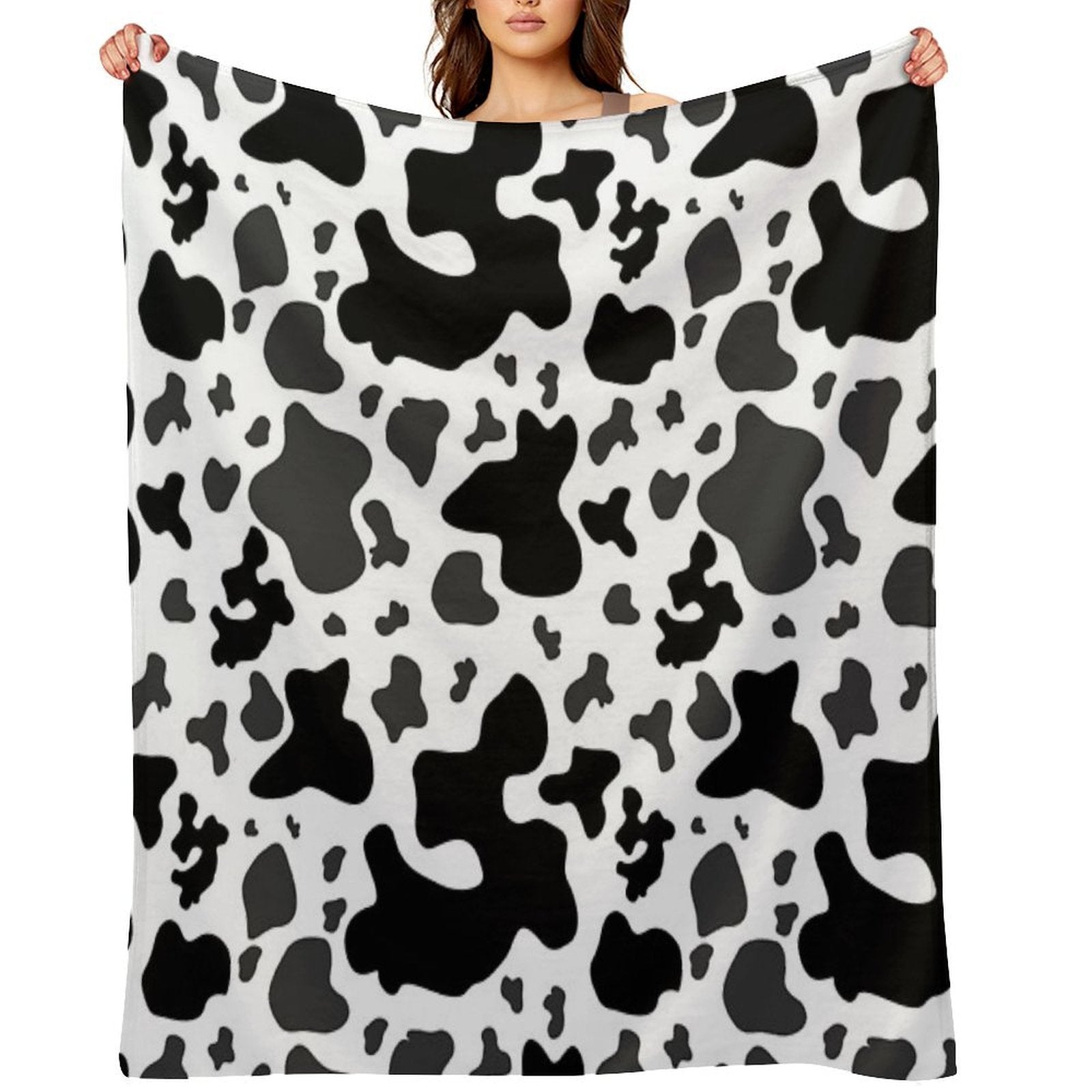 Giraffe Skin Pattern Design for Tapestry Print on Demand on Apparel And Home Decor Eco-conscious Throw Blanket