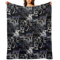 Graffiti Street Art Compact Throw Blanket
