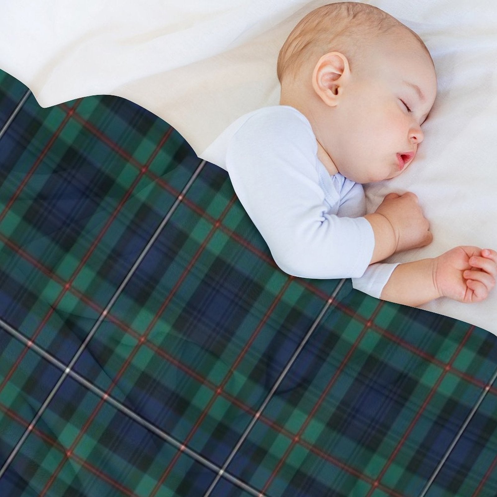Robertson Plaid Tartan Pattern Lightweight Throw Blanket