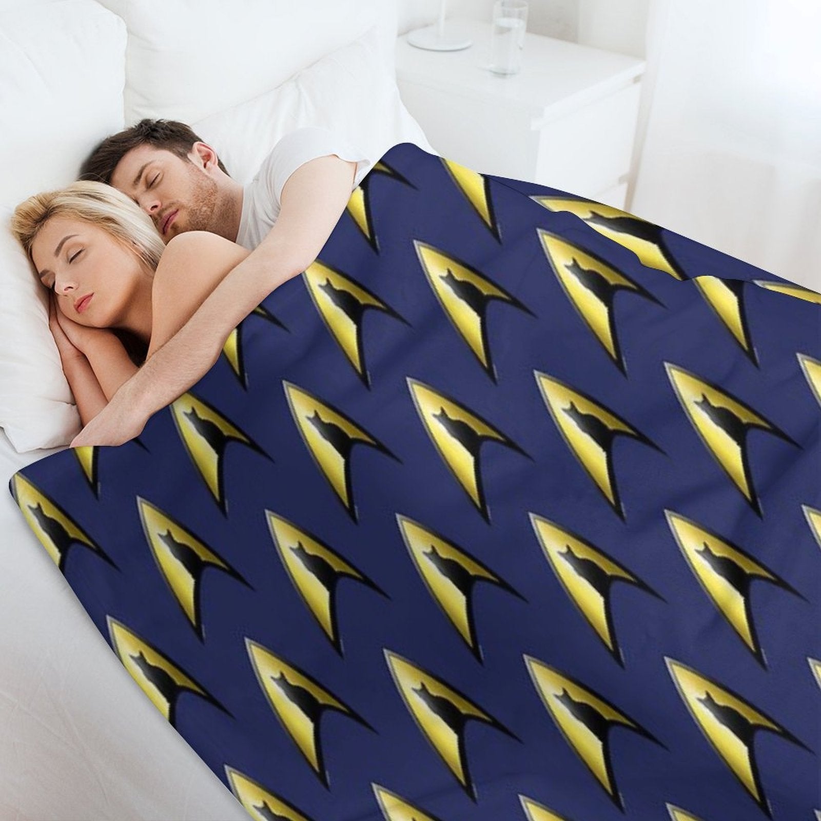 Starfleet Cat Multi-functional Throw Blanket