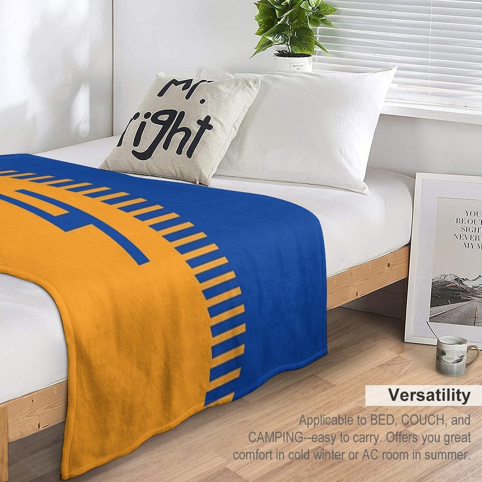 F1 2020 - #4 Norris Comfort Throw Blanket