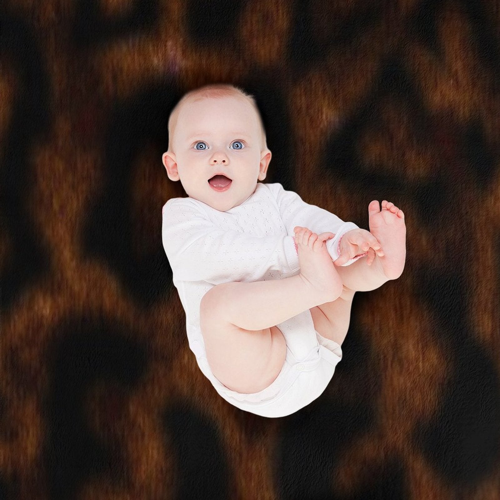 Leopard Print Velvety-soft Throw Blanket